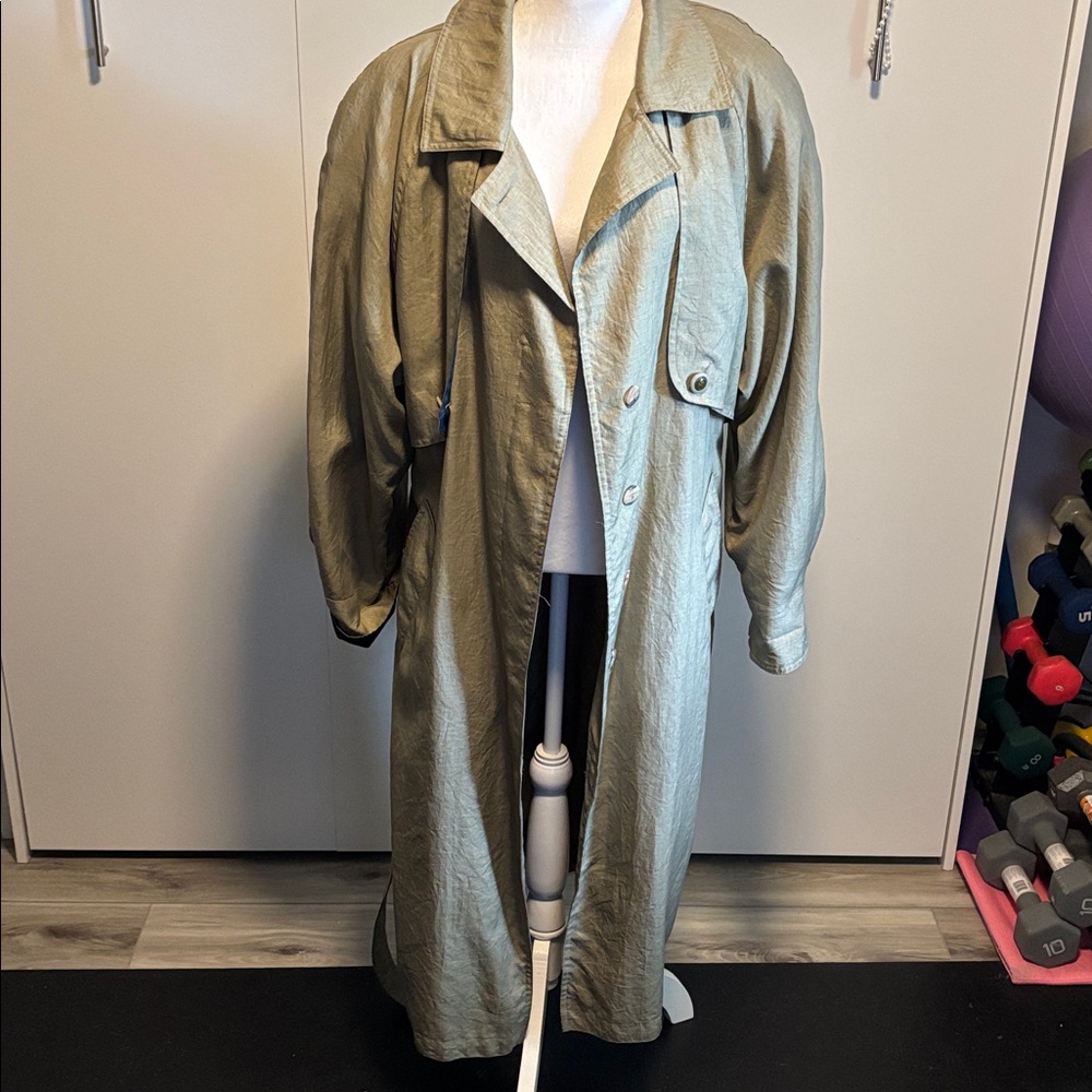 Weather Wise Taupe Trench/Rain Coat